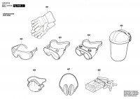 Bosch 1 600 A00 10J --- Accessory Assortment Spare Parts